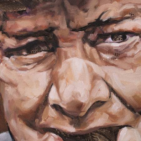 Artwork detail view - Portrait of Winston Churchill