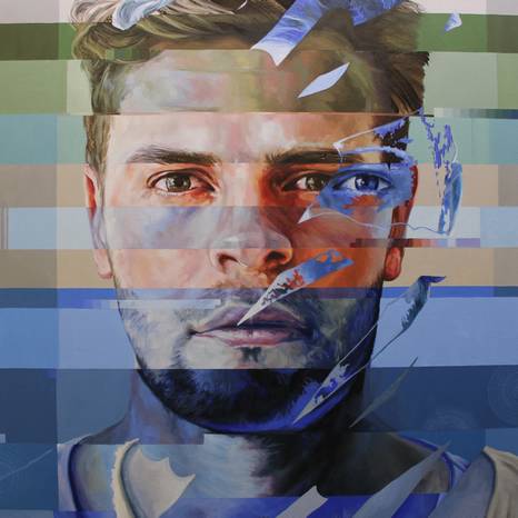 Artwork full view - Portrait of Zavion Kotze