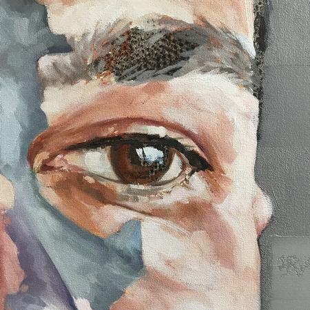 Artwork detail view - Portrait of George Bourdos