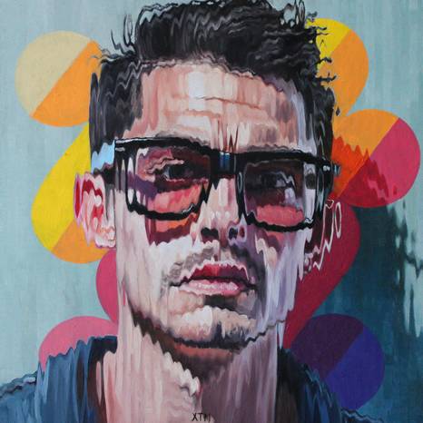Optical Bias XY | XII | Oil on canvas | 30 x 30cm | 2026