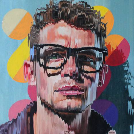 Optical Bias XY | XI | Oil on canvas | 30 x 30cm | 2026
