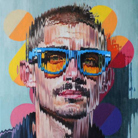Optical Bias XY | IX | Oil on canvas | 30 x 30cm | 2026