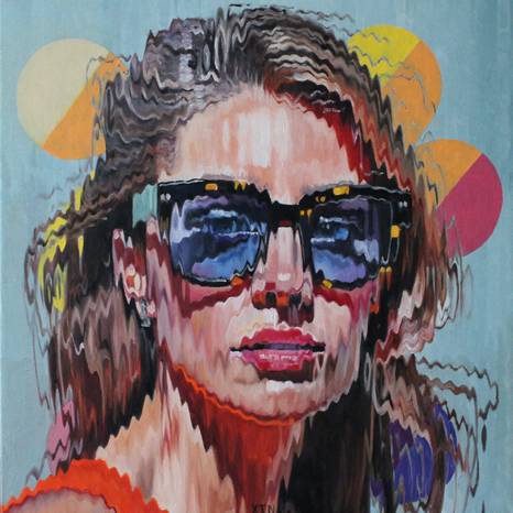 Optical Bias XX | IV | Oil on canvas | 30 x 30cm | 2026