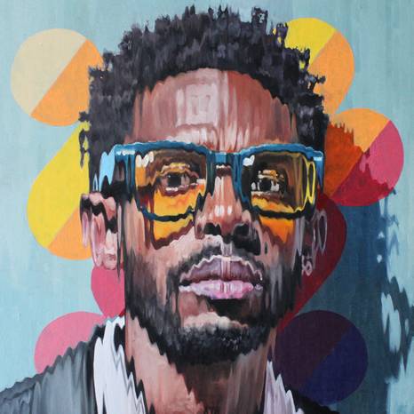 Corn&eacute; Eksteen's painting - Optical Bias XY | IV | 30 x 30cm | Oil on canvas | 2026