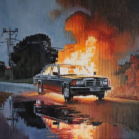 Nocturnal V | Oil on canvas | 50 x 50cm | 2026