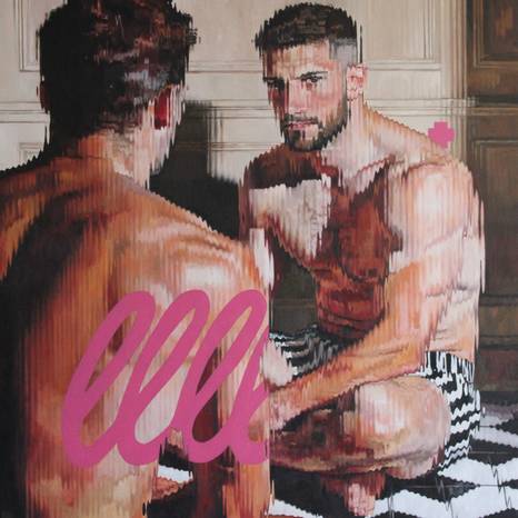 Corn&eacute; Eksteen's painting - Vespertine IV | 100 x 100cm | Oil on canvas | 2026